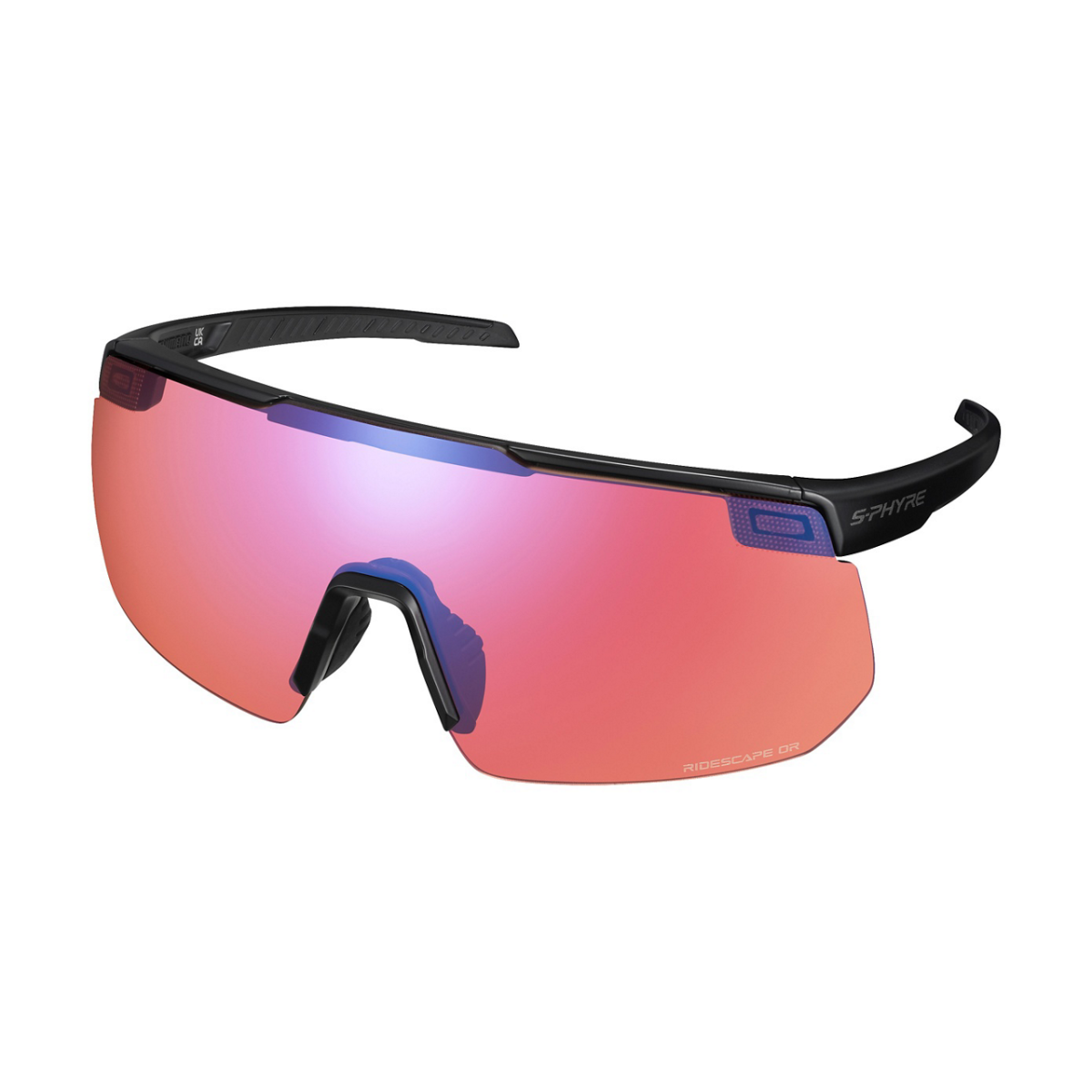 Okulary Shimano S-PHYRE Matte Black Ridescape OR.png