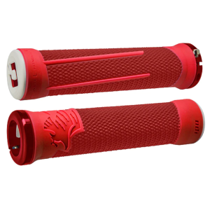 Chwyty ODI MTB grips AG2 Signature Lock-On 2.1 135mm red