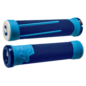 Chwyty ODI MTB grips AG2 Signature Lock-On 2.1 135mm blue-light blue