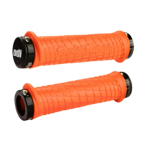 Chwyty ODI MTB Troy Lee Designs Lock-On 130mm orange