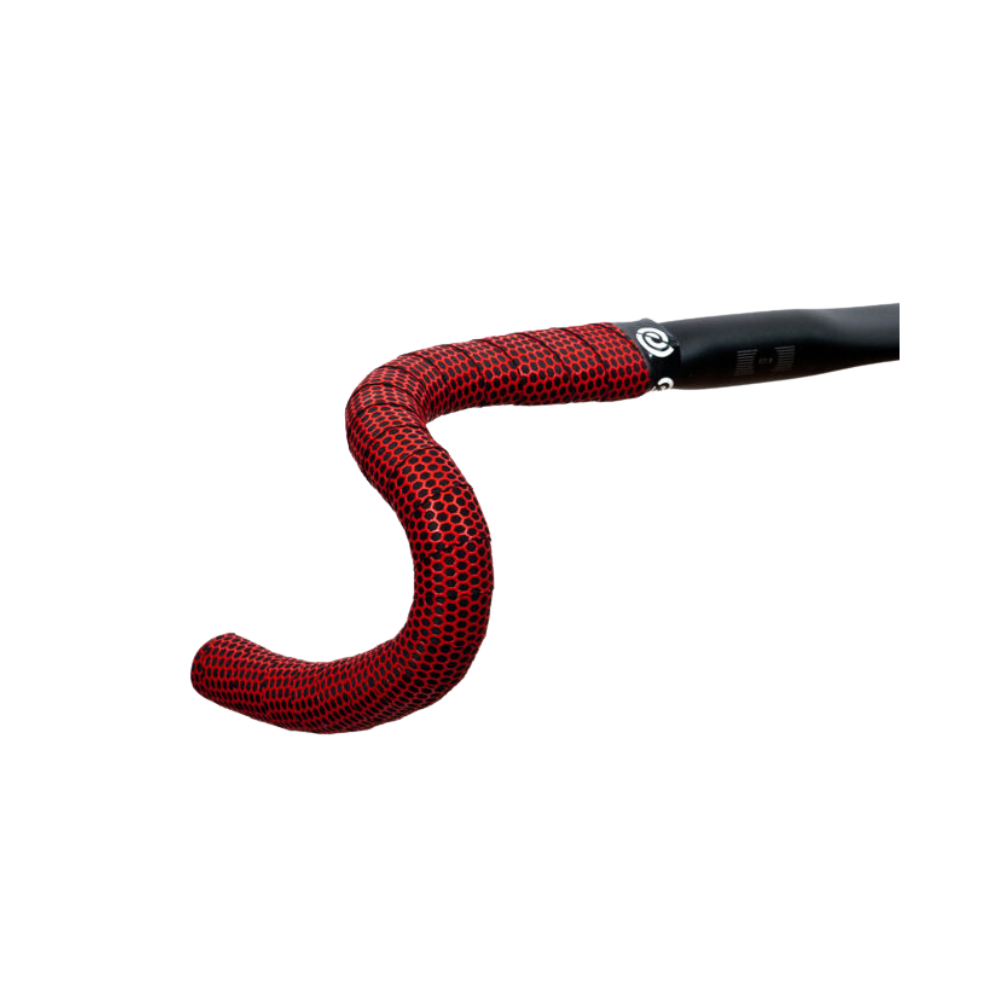 Owijka na kierownicę BIKE RIBBON HEXAGON czerwona.png