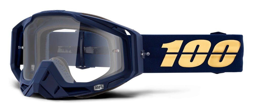 Gogle 100% RACECRAFT BAKKEN (Szyba Przezroczysta Anti-Fog.jpg