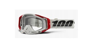 Gogle 100% RACECRAFT SUEZ (Szyba Przezroczysta Anti-Fog, LT 88%-92% 