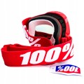 Gogle 100% STRATA JUNIOR FURNANCE Szyba Przezroczysta Anti-Fog.jpg