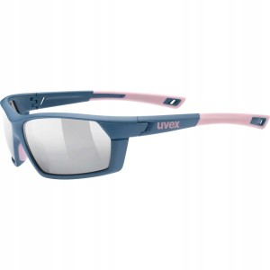Okulary Uvex Sportstyle 225 BLUE MAT ROSE/SILVER

