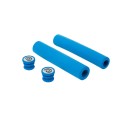 Chwyty kierownicy BIKE RIBBON SIO2 RACE SOFT GRIP 130mm 70gram silikon niebieskie.jpg
