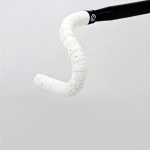 Owijka na kierownicę BIKE RIBBON CORK GEL gr.2,5mm biała