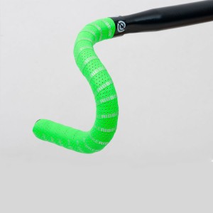 Owijka na kierownicę BIKE RIBBON EOLO SOFT gr.2,5mm fluo zielona