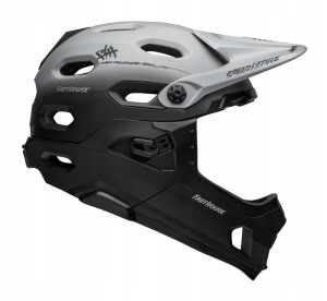 Kask full face BELL SUPER DH MIPS SPHERICAL fasthouse taco tuesday matte gray black