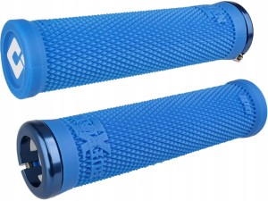 Chwyty ODI Griffe Ruffan XL V2.1 Lock-On blue, 135mm, blue clamps