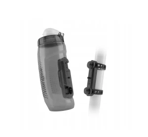 Bidon Fidlock TWIST 590 czarny transp. + baza UNI