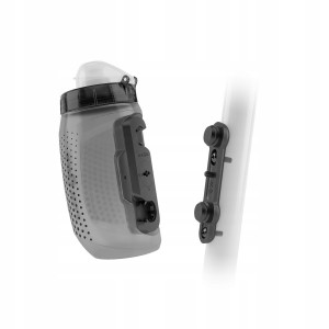 Bidon Fidlock TWIST 450 czarny transp. + baza UNI