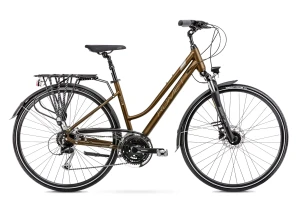 Rower ROMET GAZELA (6) SPECIAL brązowo-szampański