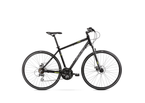 Rower ROMET Orkan 1 D czarno-zielony