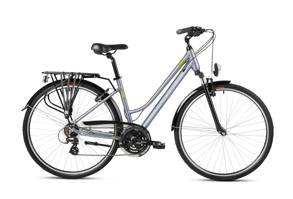 Rower ROMET Gazela 0 jasnografitowo-zielona.webp