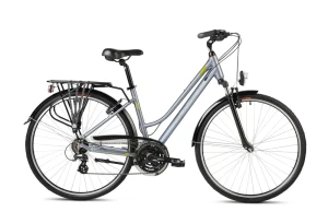 Rower ROMET Gazela 0 jasnografitowo-zielona
