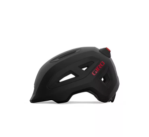 Kask dziecięcy GIRO SCAMP II matte black red 