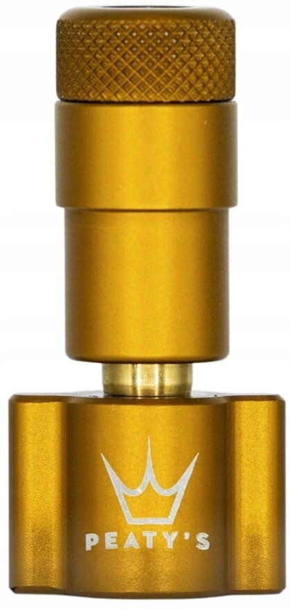 Pompka na naboje CO2 PEATY'S HOLESHOT TYRE INFLATOR HEAD MATTE BOURBON.jpg