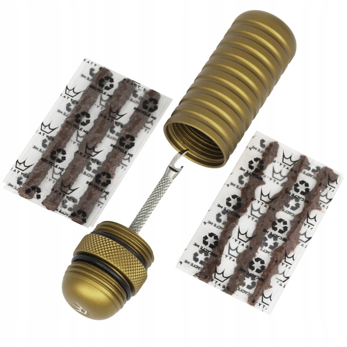 Zestaw naprawczy do opon PEATY'S HOLESHOT TUBELESS Brąz.jpg