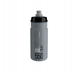 Bidon Elite Jet Grey Black 550ml