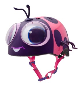 Kask Rowerowy Dziecięcy RASKULLZ GOOGLY LADY BUG roz. XS TOODLER (48-52 cm)