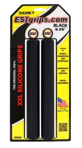 Chwyty ESI Chunky XXL - czarny