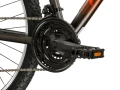 Rower męski MTB Kross Hexagon X100 pomarańczowo grafitowy