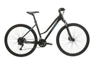 Rower damski Kross Evado 5.0 czarno turkusowy