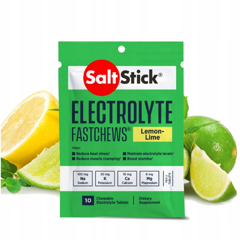 SaltStick FastChews pastylki 10 szt. do żucia z elektrolitami Lemon Lime.jpeg
