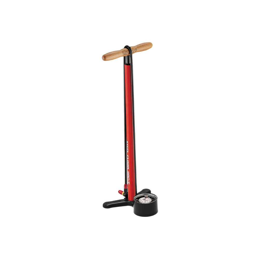 Pompka podłogowa LEZYNE STEEL FLOOR DRIVE ABS-1 PRO CHUCK 220psi czerwona.png