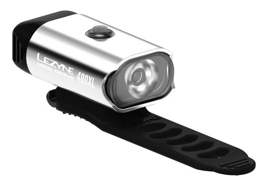 Lampka przednia LEZYNE MINI DRIVE 400 400 lm, usb srebrna.jpg