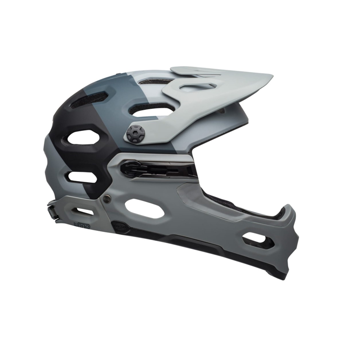 Kask full face BELL SUPER 3R MIPS downdraft matte gray gunmetal (id: 80).jpg