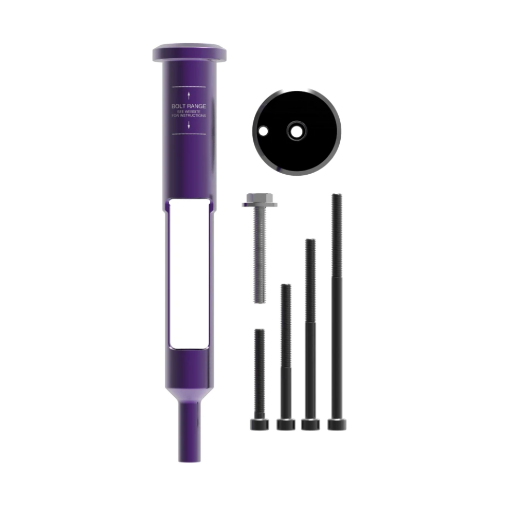 Adapter narzędziownika OneUp EDC THREADLESS CARRIER, fioletowy.png