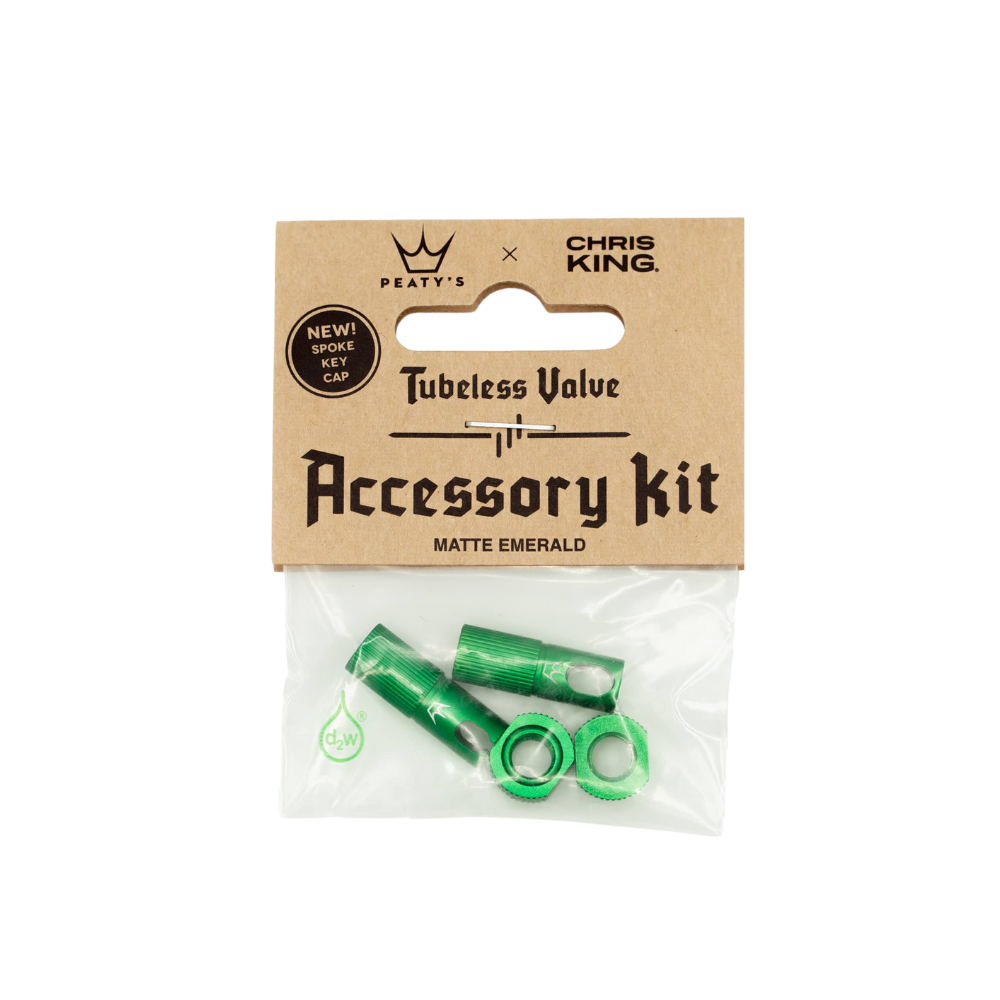 Kapturek wentyla Peaty's X Chris King MK2 emerald.png