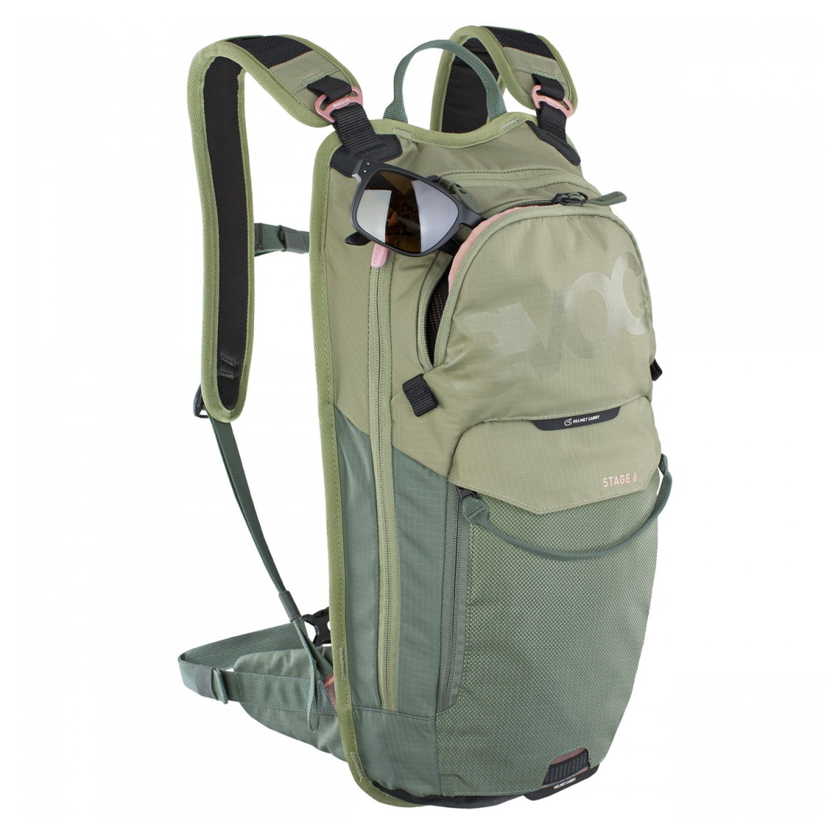 Plecak EVOC STAGE 6 + 2L Bladder light olive - olive (id: 107).jpg