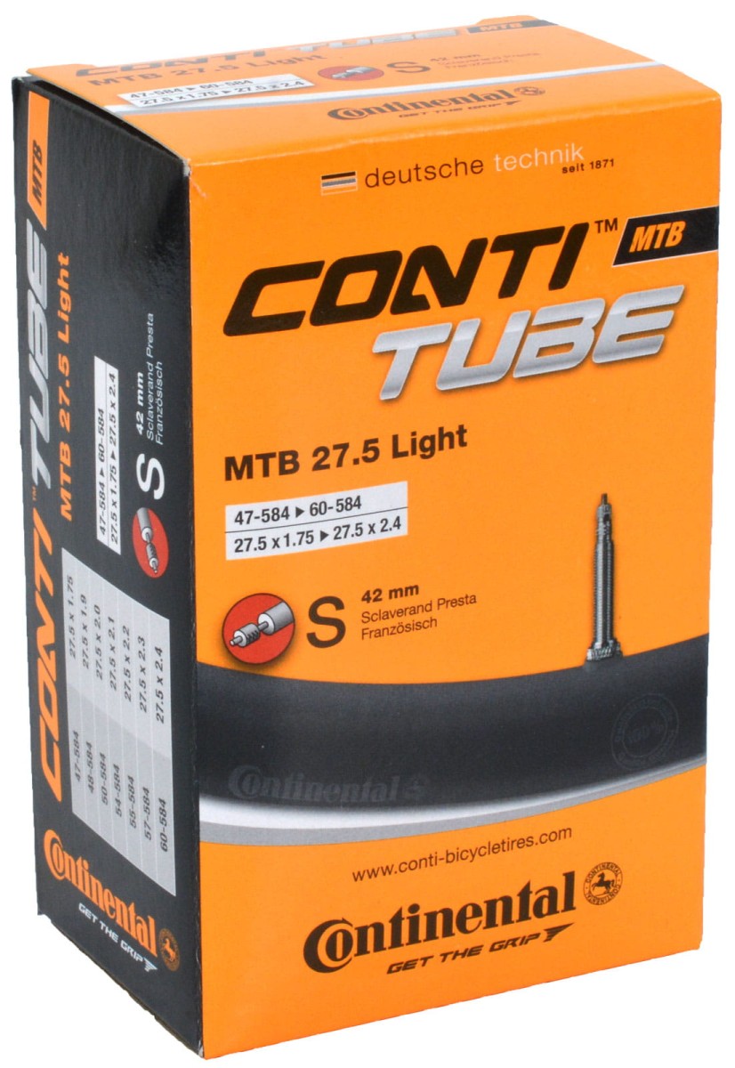 Dętka Continental MTB 27.5 Light Presta 42mm 47-584/60-584.jpg