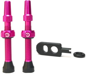 Zestaw wentyli Momum presta 44 mm Różowe