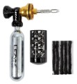 estaw naprawczy do opon tubeless LEZYNE TUBELESS CO2 BLASTER + pompka CO2 z nabojami 20g.jpg