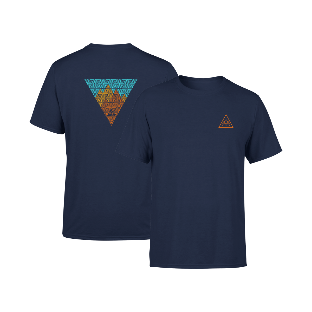 Koszulka PNW Components TRIANGLE MOUNTAIN TEE.png