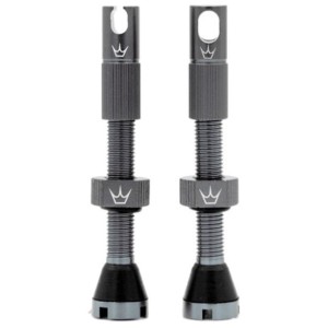 Zawory PEATY'S X CHRIS KING MK2 60mm Tubeless Valves Slate
