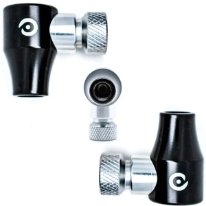 Pompka na naboje CO2 MOMUM Quick Inflator black